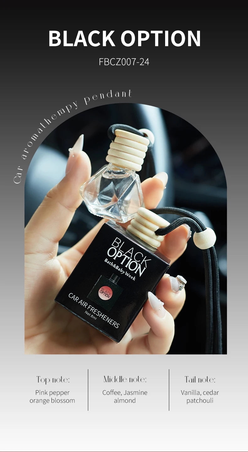 عطر السيارة - معطر هواء طويل المدى لإكسسوارات السيارة الداخلية، يحافظ على الانتعاش والجاذبية
