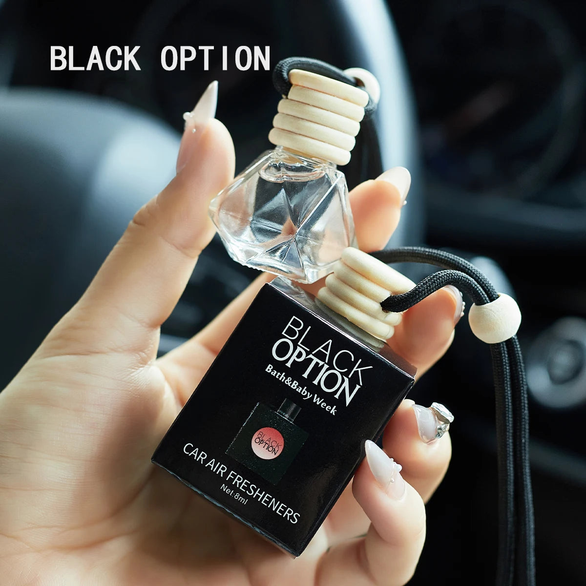 عطر السيارة - معطر هواء طويل المدى لإكسسوارات السيارة الداخلية، يحافظ على الانتعاش والجاذبية