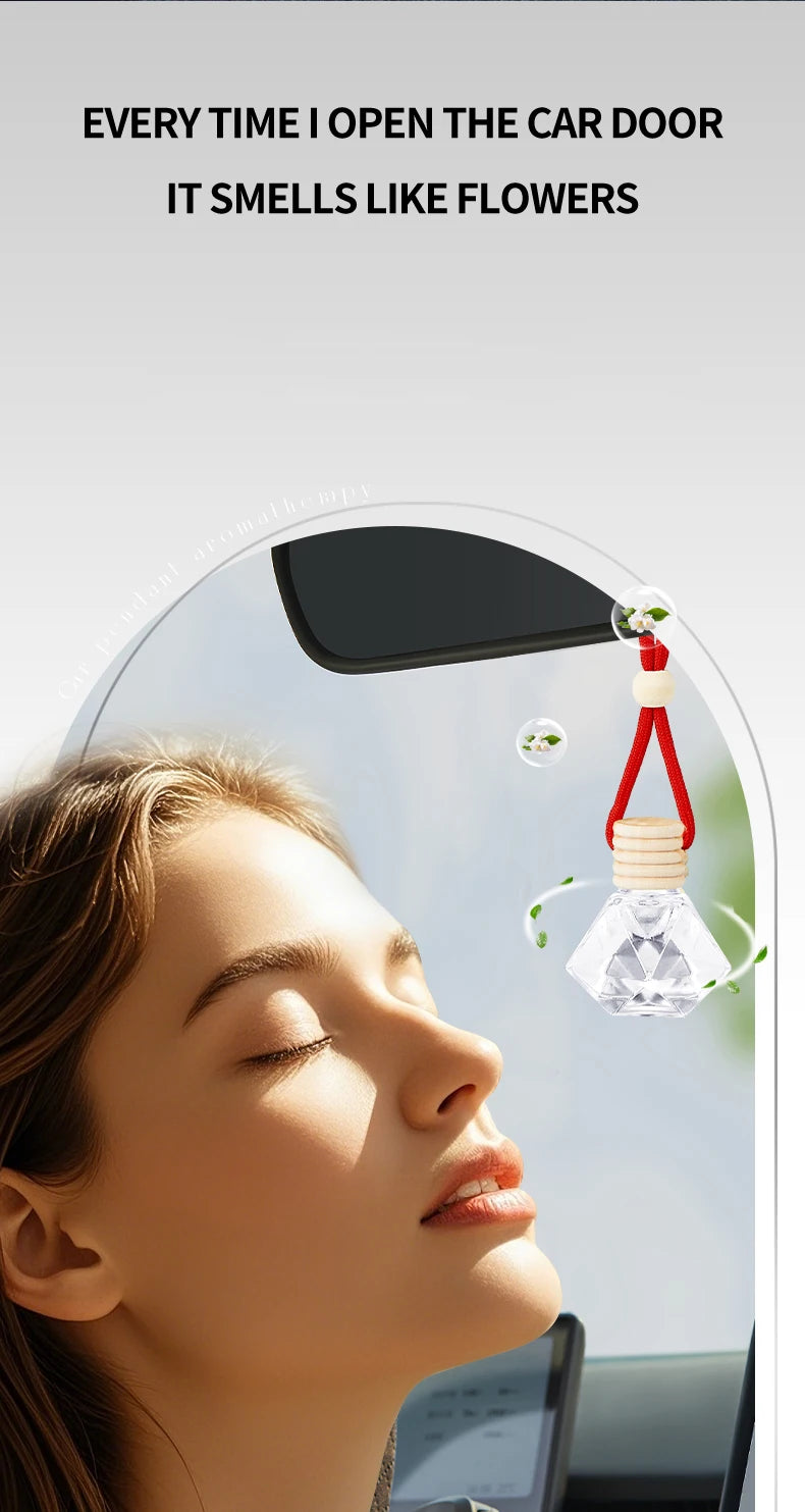 عطر السيارة - معطر هواء طويل المدى لإكسسوارات السيارة الداخلية، يحافظ على الانتعاش والجاذبية