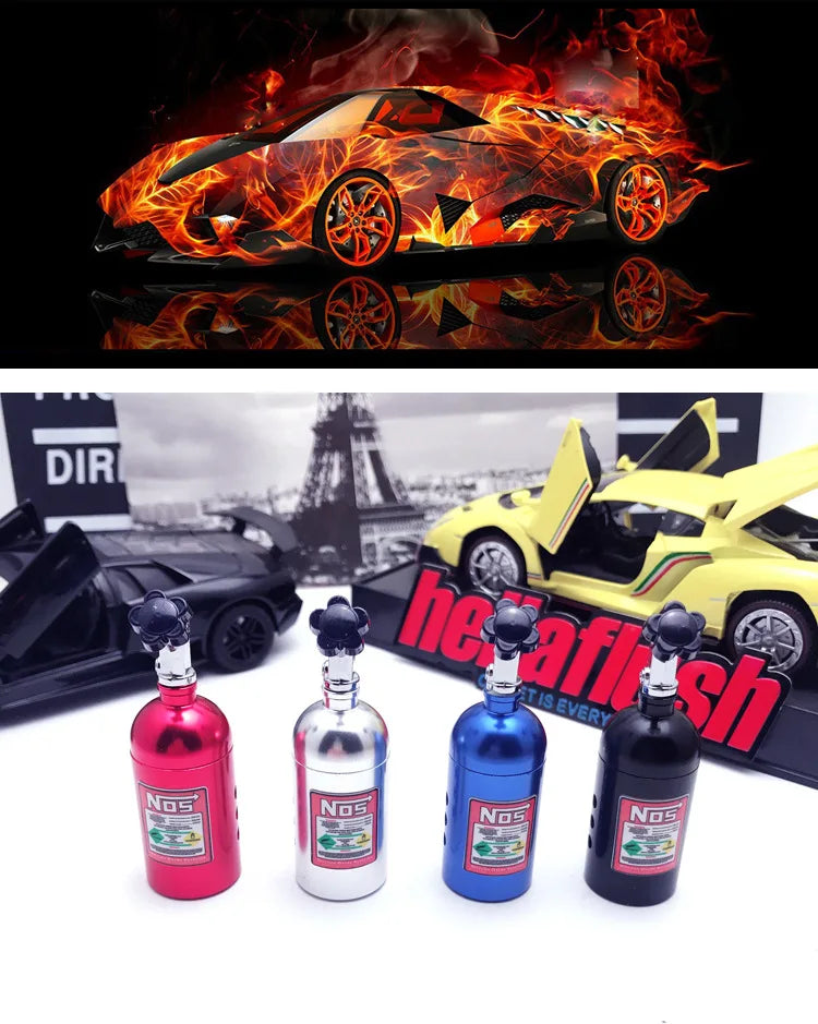 معطر هواء السيارة الأكثر مبيعاً - زجاجة نيتروجين NOS لفتحات التهوية - عطر أروماثيرابي للسيارة - إكسسوارات عطور وروائح السيارات