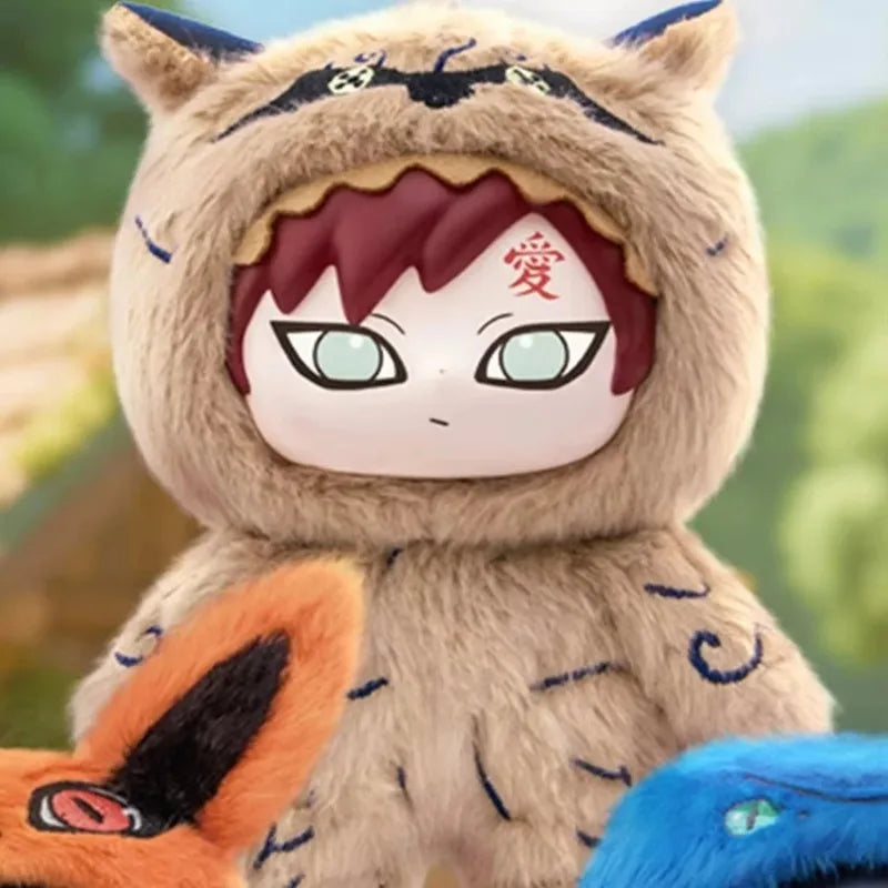 المنتج الأصلي من BANDAI – إيّاكي ناروتو أوزوماكي ناروتو، علبة مفاجآت (Blind Box) من سلسلة شيبودن Beast Party، دمية قطيفة لشخصيات الأنمي اللطيفة، لعبة وهديّة رائعة