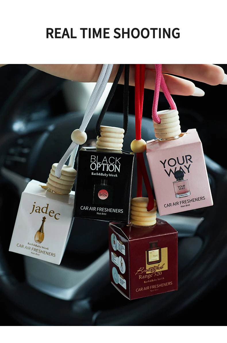 عطر السيارة - معطر هواء طويل المدى لإكسسوارات السيارة الداخلية، يحافظ على الانتعاش والجاذبية