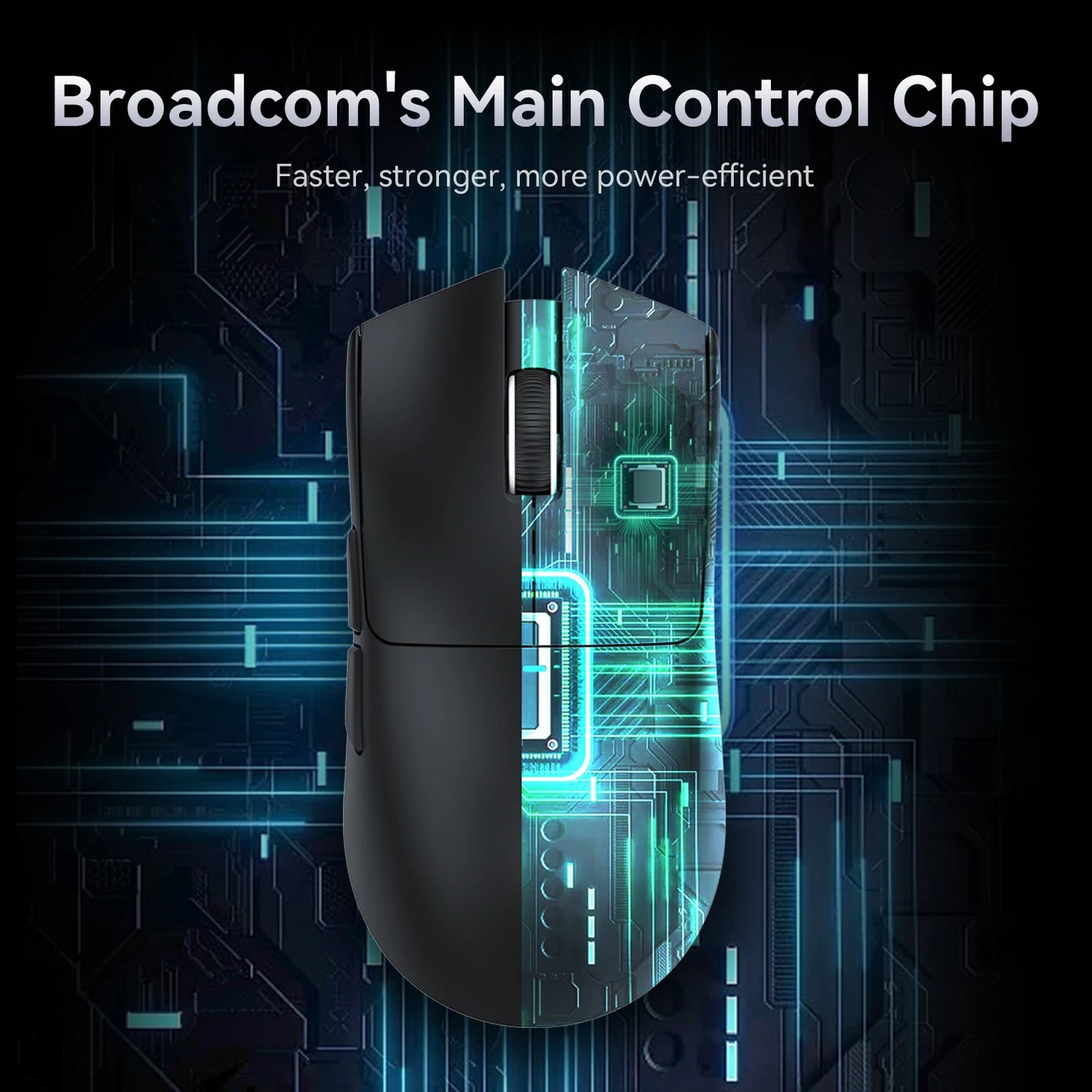 فأرة أتاك شارك X11 اللاسلكية، اتصال ثلاثي الأوضاع 2.4GHz/سلكي/بلوتوث PAW3311 22000DPI 400IPS RGB فأرة ألعاب للكمبيوتر