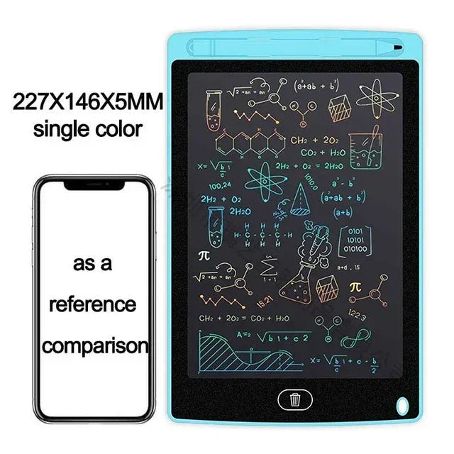 لوح رسم إلكتروني LCD 4.4/8.5 بوصة - لوحة رسم للأطفال - لعبة كتابة وخربشة - سبورة سحرية للرسم والكتابة - هدية تعليمية للأطفال