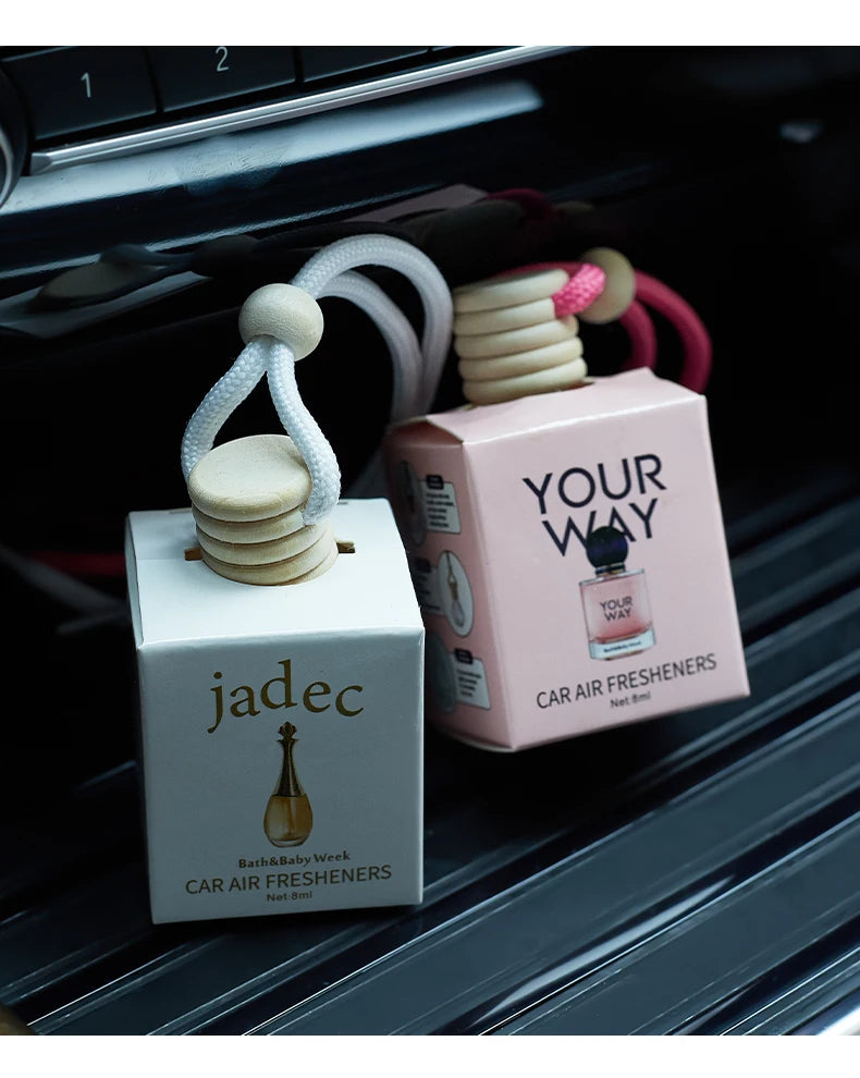 عطر السيارة - معطر هواء طويل المدى لإكسسوارات السيارة الداخلية، يحافظ على الانتعاش والجاذبية