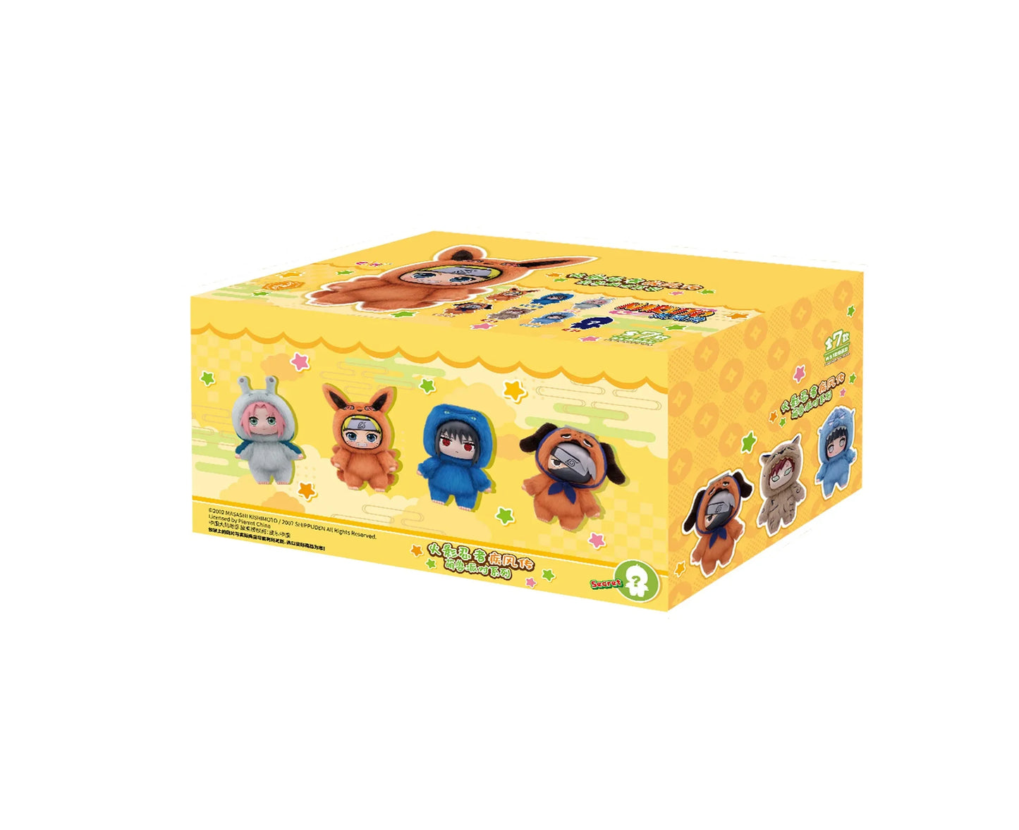المنتج الأصلي من BANDAI – إيّاكي ناروتو أوزوماكي ناروتو، علبة مفاجآت (Blind Box) من سلسلة شيبودن Beast Party، دمية قطيفة لشخصيات الأنمي اللطيفة، لعبة وهديّة رائعة