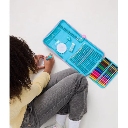 حقائب مدرسية Smiggle الجديدة  – حقيبة ظهر ديزني ستيتش، مع حقيبة طعام وزجاجة ماء – هدية للطلاب (يجب شراء كل قطعة بشكل منفصل)