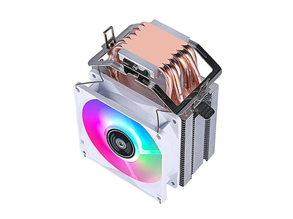 مبرد معالج بالهواء مع مروحة تبريد وأنابيب حرارية 2/4/6 متوافق مع LGA2011 x79 x99 E5 2066 2099 115x 1200 1700 i5 i7 AMD