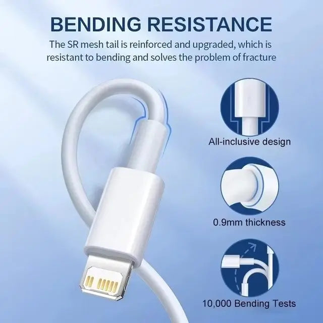 شاحن سريع PD 35 وات USB Type C لآيفون 15 14 13 12 11 برو ماكس ميني بلس XR XS مع كابل شحن البيانات المتوقعة