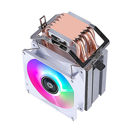 مبرد معالج بالهواء مع مروحة تبريد وأنابيب حرارية 2/4/6 متوافق مع LGA2011 x79 x99 E5 2066 2099 115x 1200 1700 i5 i7 AMD