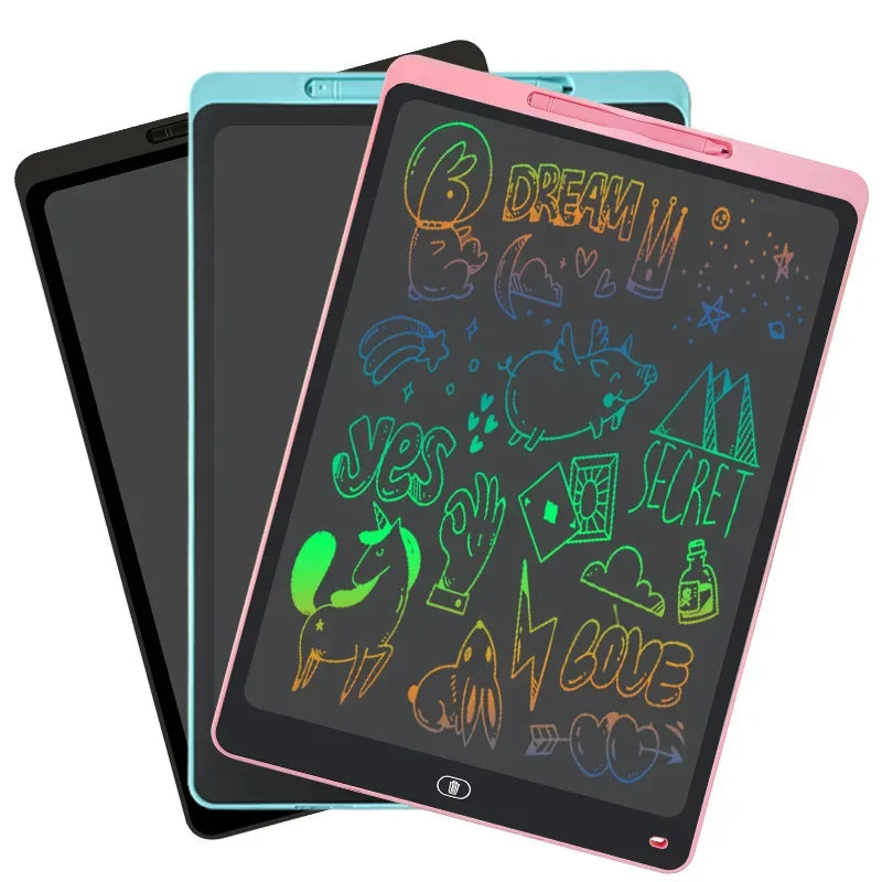 لوح رسم إلكتروني LCD 4.4/8.5 بوصة - لوحة رسم للأطفال - لعبة كتابة وخربشة - سبورة سحرية للرسم والكتابة - هدية تعليمية للأطفال