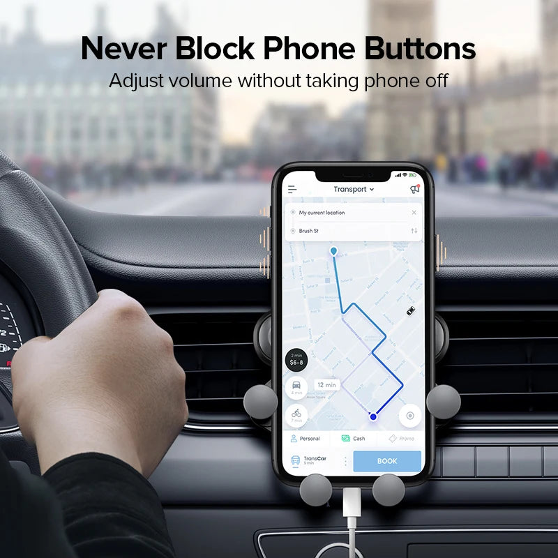 حامل هاتف مفتوح للجوال - حامل هاتف عالمي متوافق مع iPhone 13 12 وXiaomi وحامل الهواتف - GPS