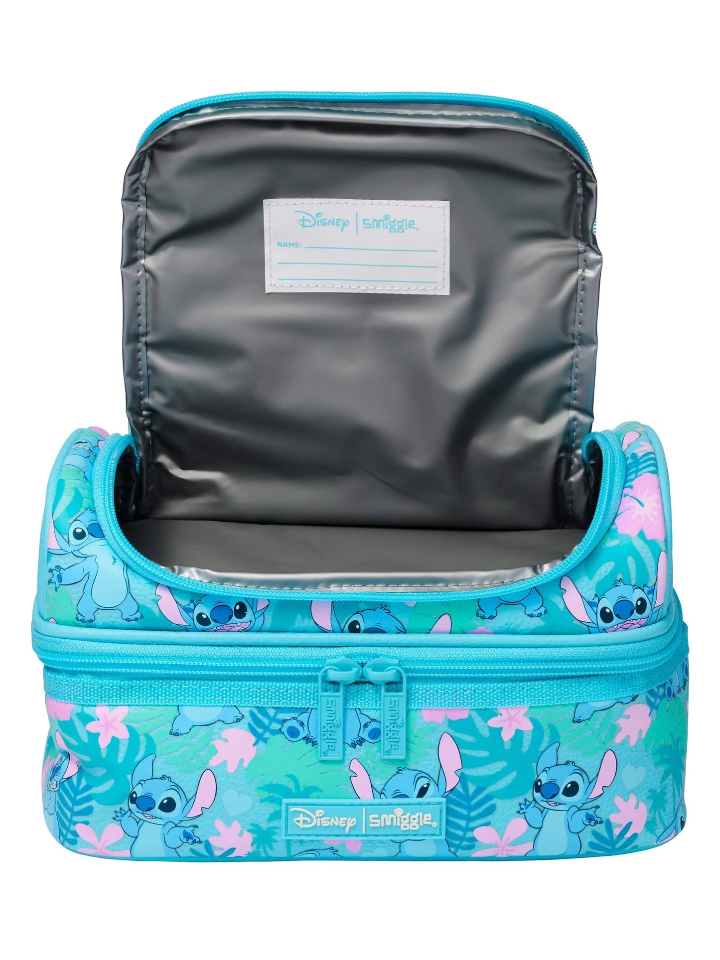 حقائب مدرسية Smiggle الجديدة  – حقيبة ظهر ديزني ستيتش، مع حقيبة طعام وزجاجة ماء – هدية للطلاب (يجب شراء كل قطعة بشكل منفصل)