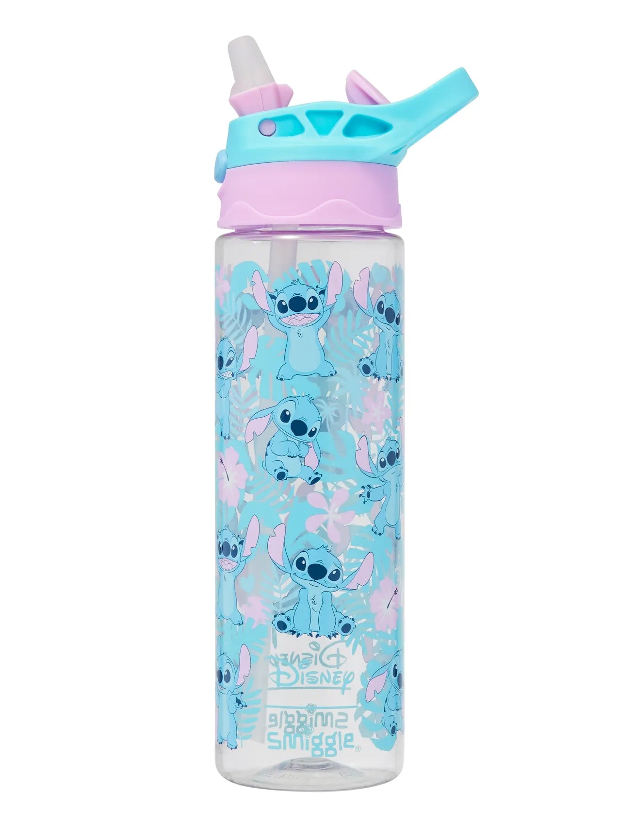 حقائب مدرسية Smiggle الجديدة  – حقيبة ظهر ديزني ستيتش، مع حقيبة طعام وزجاجة ماء – هدية للطلاب (يجب شراء كل قطعة بشكل منفصل)