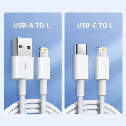 شاحن سريع PD 35 وات USB Type C لآيفون 15 14 13 12 11 برو ماكس ميني بلس XR XS مع كابل شحن البيانات المتوقعة