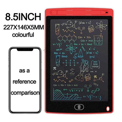 لوح رسم إلكتروني LCD 4.4/8.5 بوصة - لوحة رسم للأطفال - لعبة كتابة وخربشة - سبورة سحرية للرسم والكتابة - هدية تعليمية للأطفال