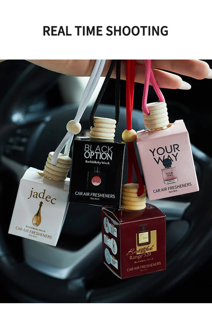 عطر السيارة - معطر هواء طويل المدى لإكسسوارات السيارة الداخلية، يحافظ على الانتعاش والجاذبية