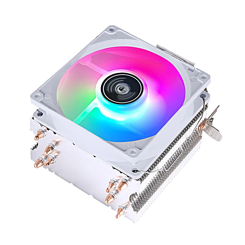 مبرد معالج بالهواء مع مروحة تبريد وأنابيب حرارية 2/4/6 متوافق مع LGA2011 x79 x99 E5 2066 2099 115x 1200 1700 i5 i7 AMD