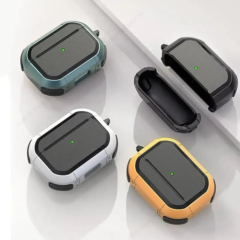 جراب حماية لسماعات AirPods Pro 2 موديل 2023 بمنفذ USB-C - غطاء واقي لسماعات AirPods 4 الجيل الرابع وPro2 الجيل الثالث - حافظة لسماعات Air Pods Pro2 الجيل الثاني