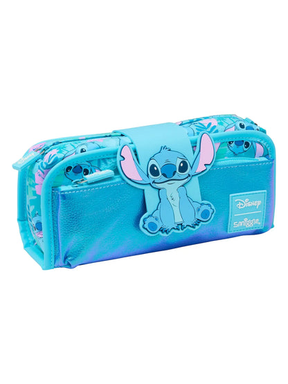 حقائب مدرسية Smiggle الجديدة  – حقيبة ظهر ديزني ستيتش، مع حقيبة طعام وزجاجة ماء – هدية للطلاب (يجب شراء كل قطعة بشكل منفصل)