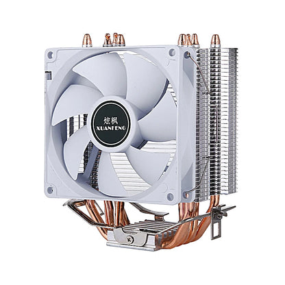 مبرد معالج بالهواء مع مروحة تبريد وأنابيب حرارية 2/4/6 متوافق مع LGA2011 x79 x99 E5 2066 2099 115x 1200 1700 i5 i7 AMD