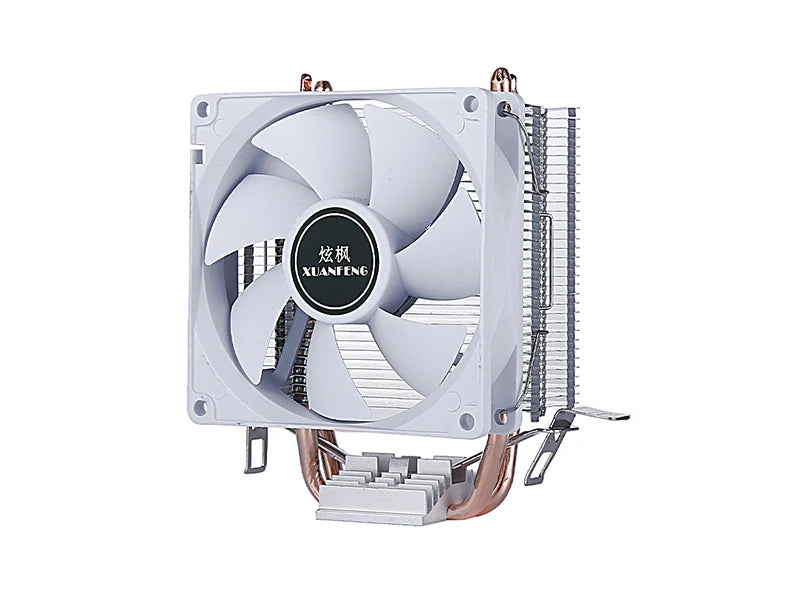 مبرد معالج بالهواء مع مروحة تبريد وأنابيب حرارية 2/4/6 متوافق مع LGA2011 x79 x99 E5 2066 2099 115x 1200 1700 i5 i7 AMD