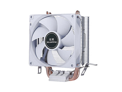 مبرد معالج بالهواء مع مروحة تبريد وأنابيب حرارية 2/4/6 متوافق مع LGA2011 x79 x99 E5 2066 2099 115x 1200 1700 i5 i7 AMD