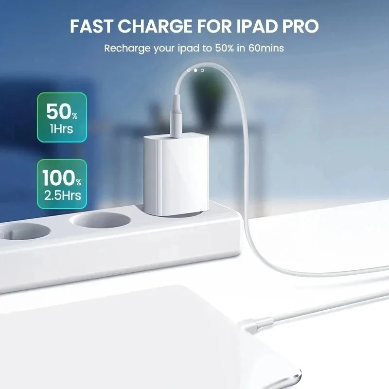 شاحن أصلي سريع PD 35 وات EU US لآيفون 16 15 14 13 11 12 برو ماكس بلس XS XR X مع كابل USB C شحن سريع تايب سي