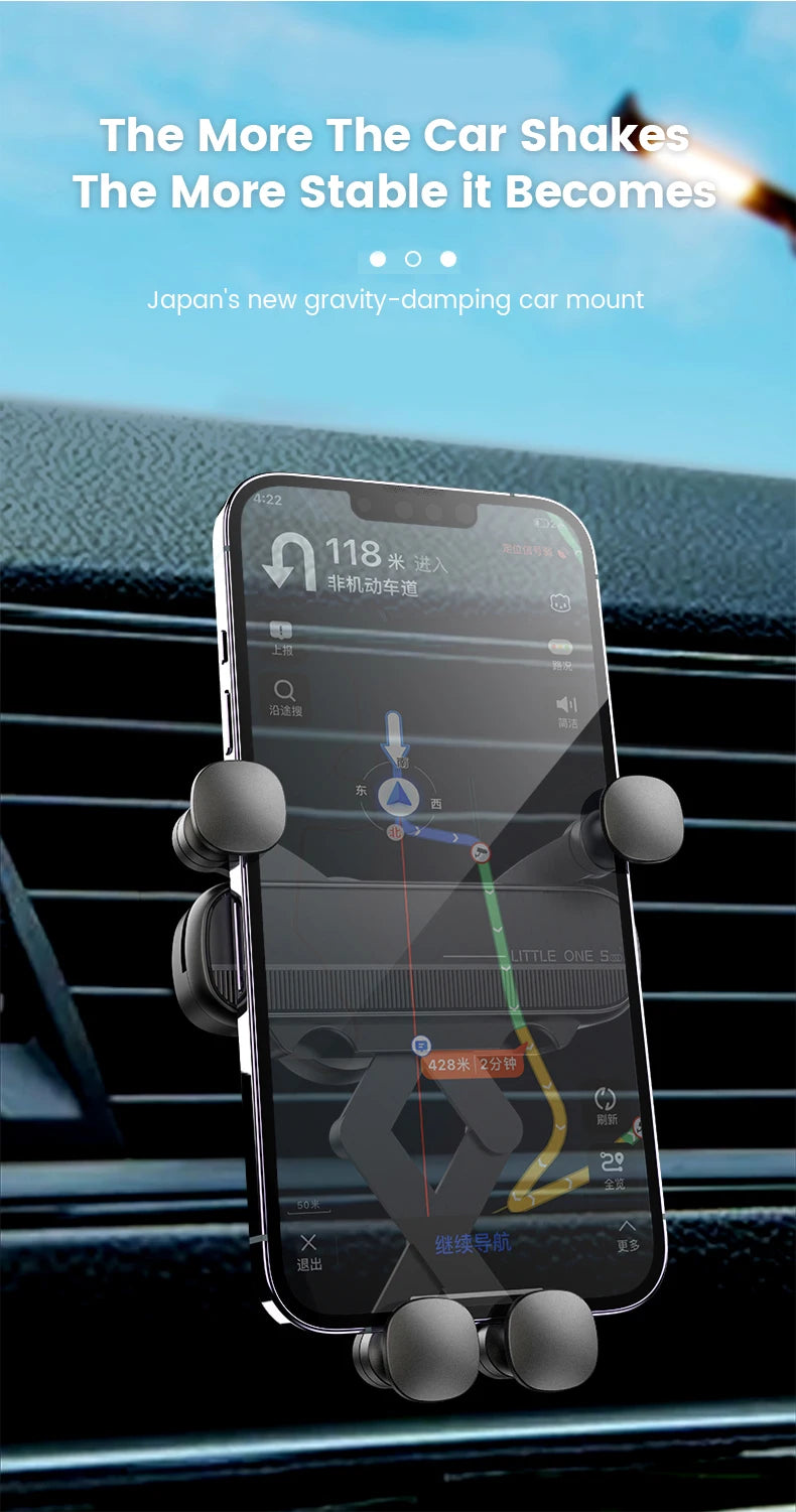 حامل هاتف مفتوح للجوال - حامل هاتف عالمي متوافق مع iPhone 13 12 وXiaomi وحامل الهواتف - GPS