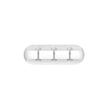 منظم أسلاك وكابلات سيليكون لف كابلات USB مشابك إدارة الأسلاك لاصقة ذاتية للماوس ولوحة المفاتيح وسماعات الرأس متوافق مع آيفون وهواوي