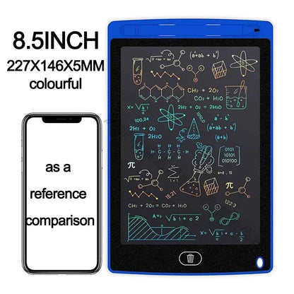 لوح رسم إلكتروني LCD 4.4/8.5 بوصة - لوحة رسم للأطفال - لعبة كتابة وخربشة - سبورة سحرية للرسم والكتابة - هدية تعليمية للأطفال