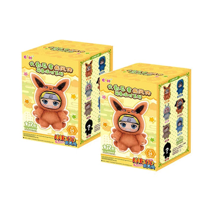 المنتج الأصلي من BANDAI – إيّاكي ناروتو أوزوماكي ناروتو، علبة مفاجآت (Blind Box) من سلسلة شيبودن Beast Party، دمية قطيفة لشخصيات الأنمي اللطيفة، لعبة وهديّة رائعة