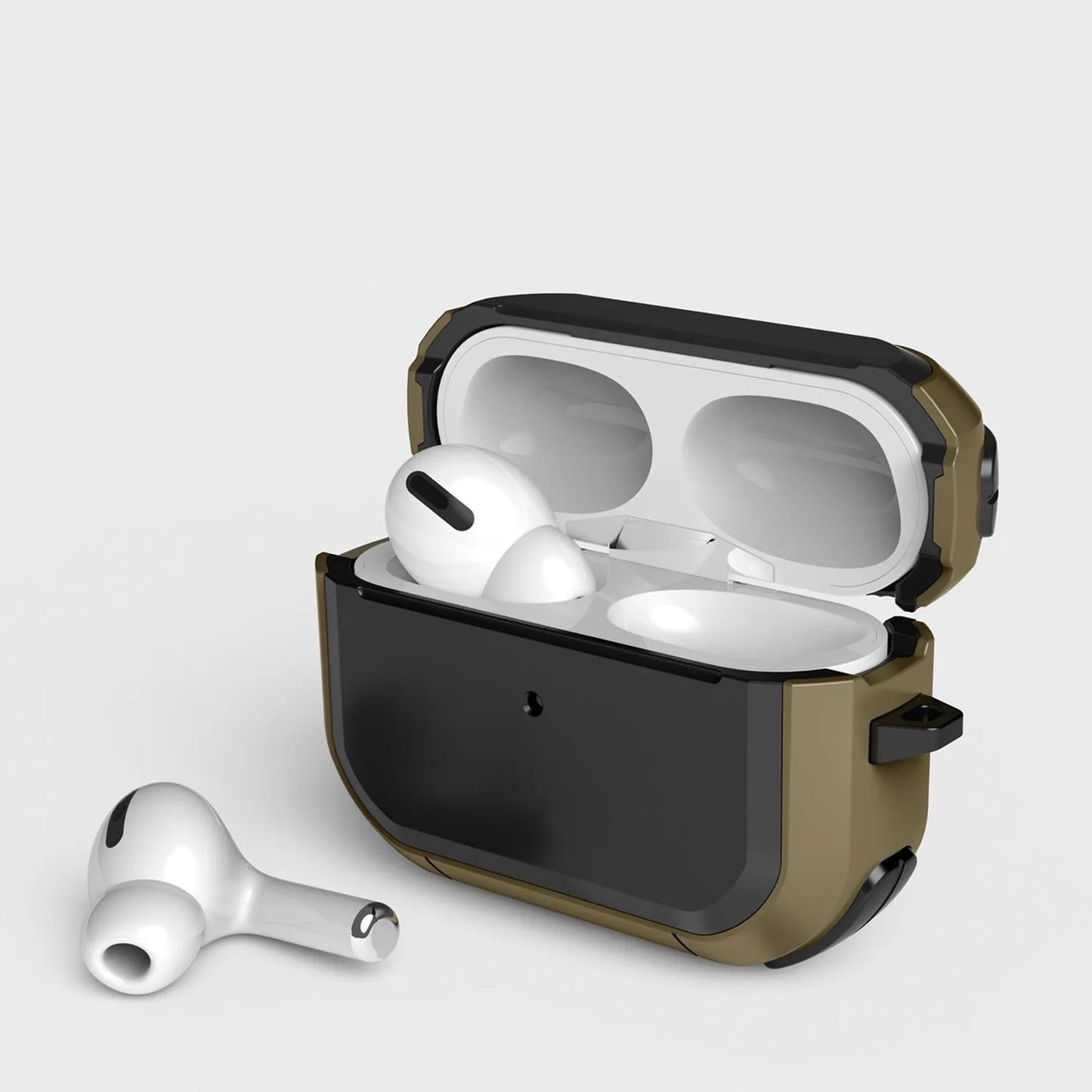 جراب حماية لسماعات AirPods Pro 2 موديل 2023 بمنفذ USB-C - غطاء واقي لسماعات AirPods 4 الجيل الرابع وPro2 الجيل الثالث - حافظة لسماعات Air Pods Pro2 الجيل الثاني