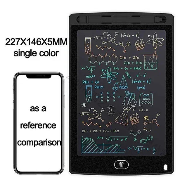 لوح رسم إلكتروني LCD 4.4/8.5 بوصة - لوحة رسم للأطفال - لعبة كتابة وخربشة - سبورة سحرية للرسم والكتابة - هدية تعليمية للأطفال