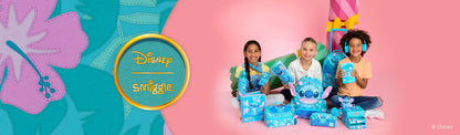 حقائب مدرسية Smiggle الجديدة  – حقيبة ظهر ديزني ستيتش، مع حقيبة طعام وزجاجة ماء – هدية للطلاب (يجب شراء كل قطعة بشكل منفصل)