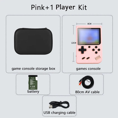 كونسول ألعاب كلاسيكية محمول بشاشة 5 بوصة مع أكثر من 500 لعبة مدمجة - محاكي Game Boy للتلفزيون وألعاب الفيديو المحمولة