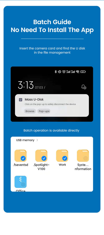 قارئ بطاقات الذاكرة متعددة الوظائف 6 في 1 OTG قارئ بطاقات SD USB2.0 Type-C/TF/SD محول ذكي لبطاقات الذاكرة