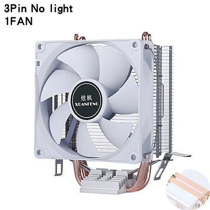 مبرد معالج بالهواء مع مروحة تبريد وأنابيب حرارية 2/4/6 متوافق مع LGA2011 x79 x99 E5 2066 2099 115x 1200 1700 i5 i7 AMD