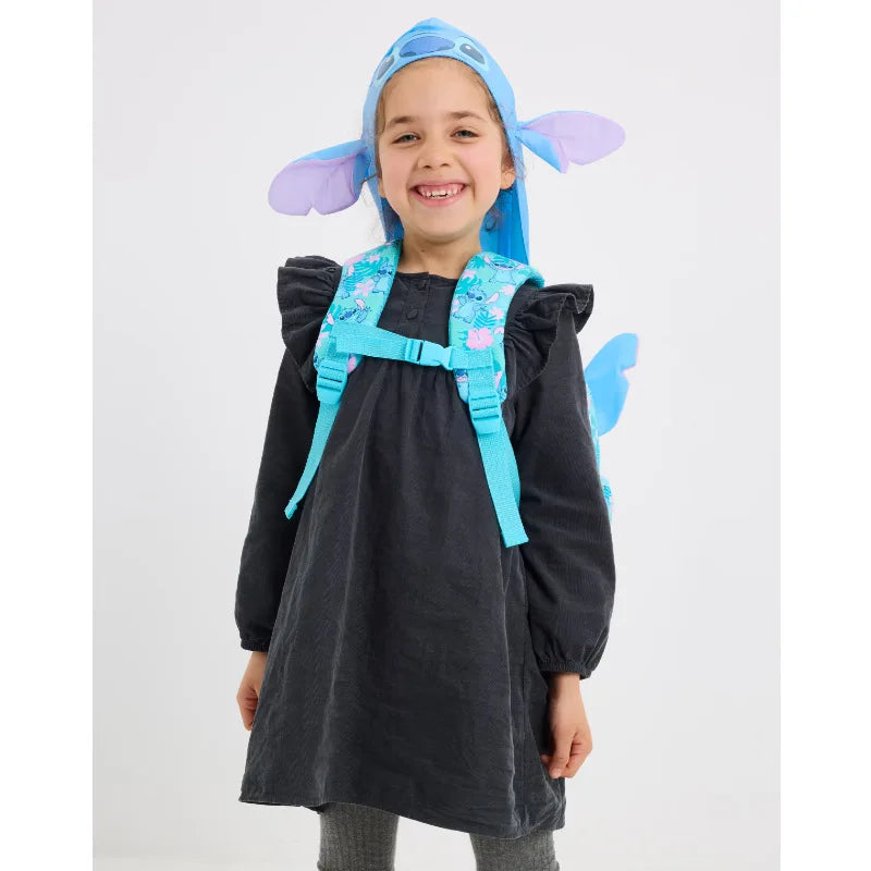 حقائب مدرسية Smiggle الجديدة  – حقيبة ظهر ديزني ستيتش، مع حقيبة طعام وزجاجة ماء – هدية للطلاب (يجب شراء كل قطعة بشكل منفصل)