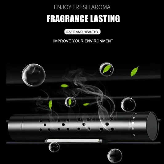 معطر هواء السيارة بمشبك التهوية - موزع عطر داخلي للسيارة، رائحة طويلة المدى للمركبات 6 أنماط، إكسسوارات سيارة قابلة لإعادة التعبئة