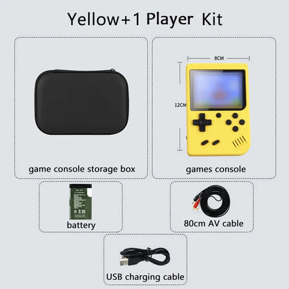 كونسول ألعاب كلاسيكية محمول بشاشة 5 بوصة مع أكثر من 500 لعبة مدمجة - محاكي Game Boy للتلفزيون وألعاب الفيديو المحمولة