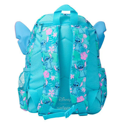 حقائب مدرسية Smiggle الجديدة  – حقيبة ظهر ديزني ستيتش، مع حقيبة طعام وزجاجة ماء – هدية للطلاب (يجب شراء كل قطعة بشكل منفصل)