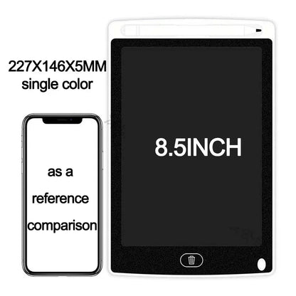 لوح رسم إلكتروني LCD 4.4/8.5 بوصة - لوحة رسم للأطفال - لعبة كتابة وخربشة - سبورة سحرية للرسم والكتابة - هدية تعليمية للأطفال