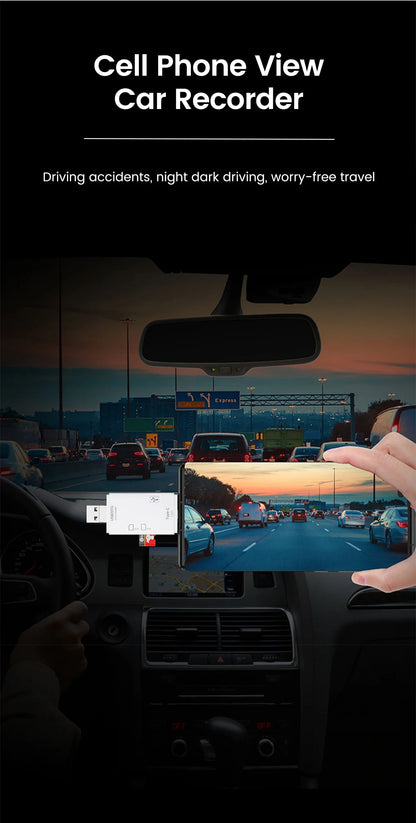 قارئ بطاقات الذاكرة متعددة الوظائف 6 في 1 OTG قارئ بطاقات SD USB2.0 Type-C/TF/SD محول ذكي لبطاقات الذاكرة