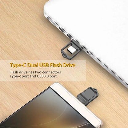 فلاش درايف شاومي 2 تيرابايت USB 3.2 عالي السرعة بمنفذ Type-C مزدوج الاستخدام ذاكرة فلاش 512 جيجابايت 1 تيرابايت للهاتف وأجهزة الكمبيوتر ويندوز 11
