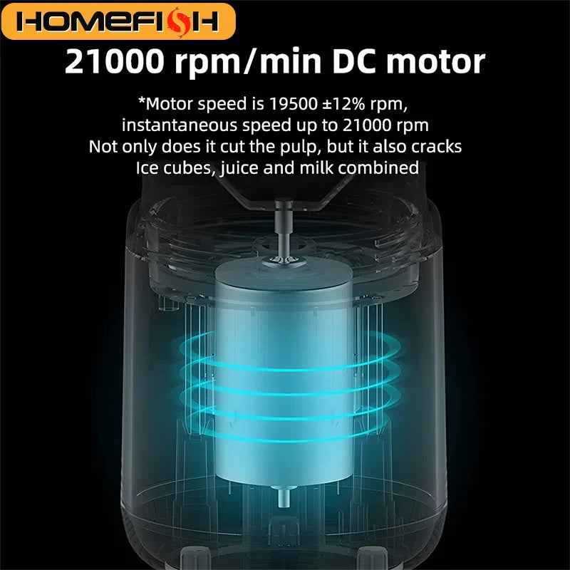 خلاط عصارة محمولة 400 مل كهربائية لعصر الفواكه بشحن USB لعصر الليمون والبرتقال والفواكه كوب عصير خلاط سموذي مع كوبين