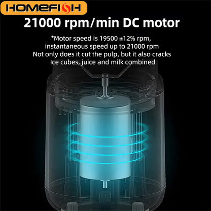 خلاط عصارة محمولة 400 مل كهربائية لعصر الفواكه بشحن USB لعصر الليمون والبرتقال والفواكه كوب عصير خلاط سموذي مع كوبين