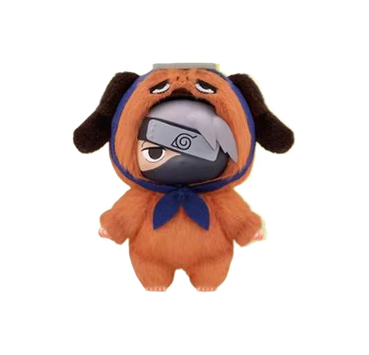 المنتج الأصلي من BANDAI – إيّاكي ناروتو أوزوماكي ناروتو، علبة مفاجآت (Blind Box) من سلسلة شيبودن Beast Party، دمية قطيفة لشخصيات الأنمي اللطيفة، لعبة وهديّة رائعة