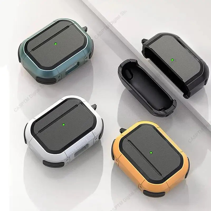 جراب حماية لسماعات AirPods Pro 2 موديل 2023 بمنفذ USB-C - غطاء واقي لسماعات AirPods 4 الجيل الرابع وPro2 الجيل الثالث - حافظة لسماعات Air Pods Pro2 الجيل الثاني