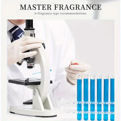 معطر سيارة فاخر - عطر معلق للمرآة مع موزع عطر ورقي للسيارة - عطر داخلي للسيارة